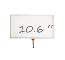 TS106A4B01 10.6 inch 4 wire resistive touch panel